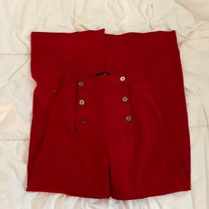 Wide leg 1930 reproduction sailor pants